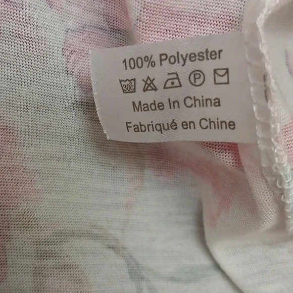 SHOW ME YOUR MUMU Floral Kimono Robe - Pink, Green, And White Size O/S - Picture 10 of 10